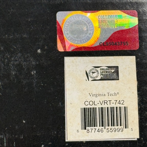 Virginia Tech Hokies Helmet Bank The Memory Company NCAA New Football Gift - Picture 5 of 6